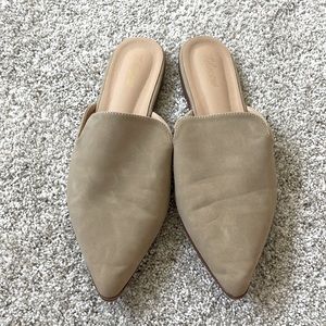 Pointed Toe Mules